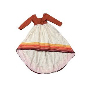 Pleiades Golden Rainbow Windsong Dress Sz 6